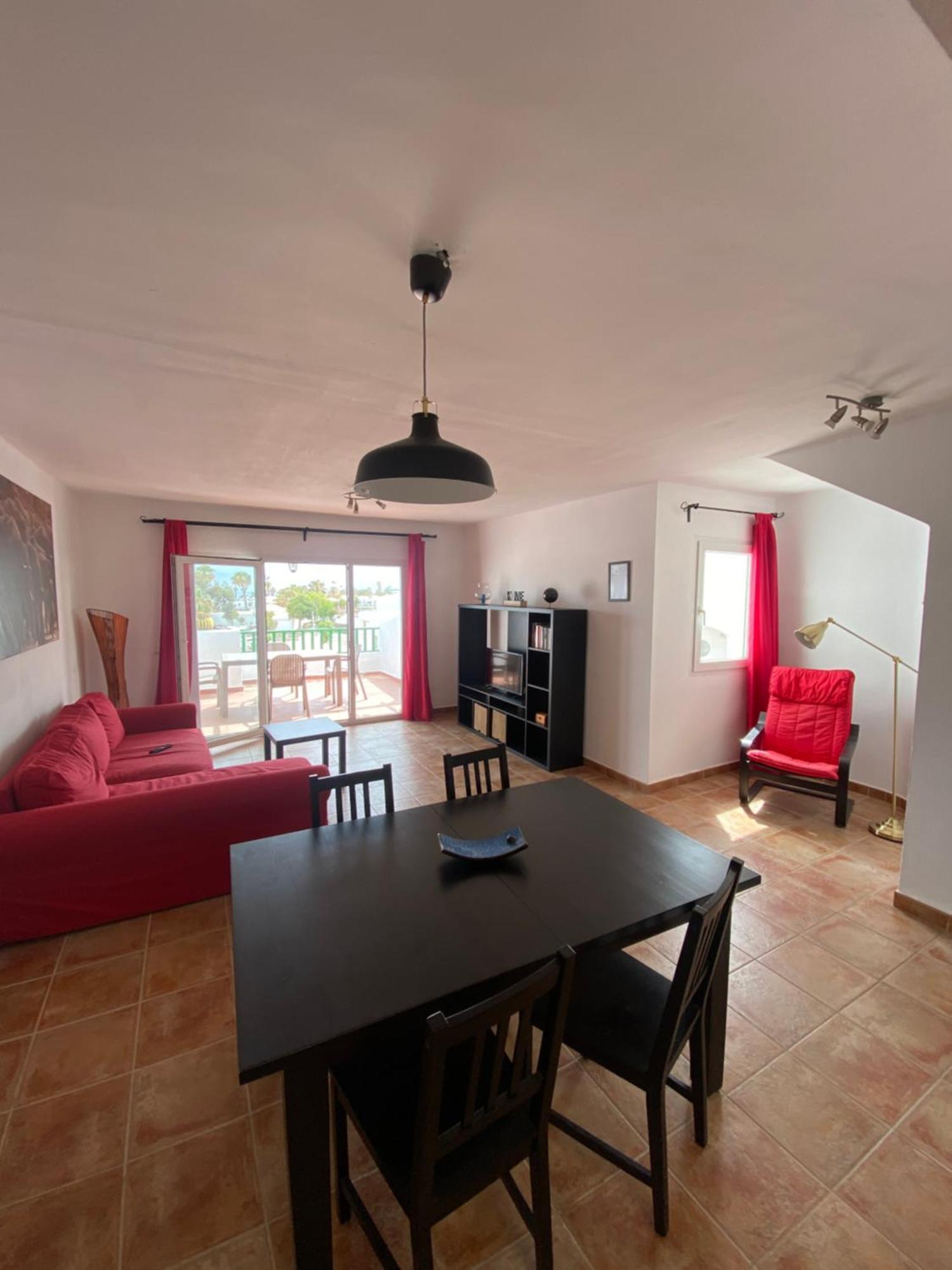 First Floor Apartment With Sea View, Costa Teguise Exteriör bild